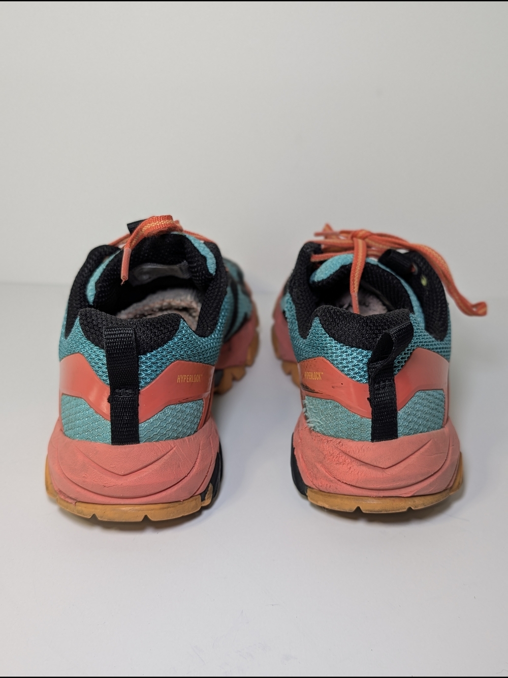 Merrell MQM Flex Women's Size 8.5 Hiking Trail Running Shoes Teal Fruit Punch - Picture 4 of 8